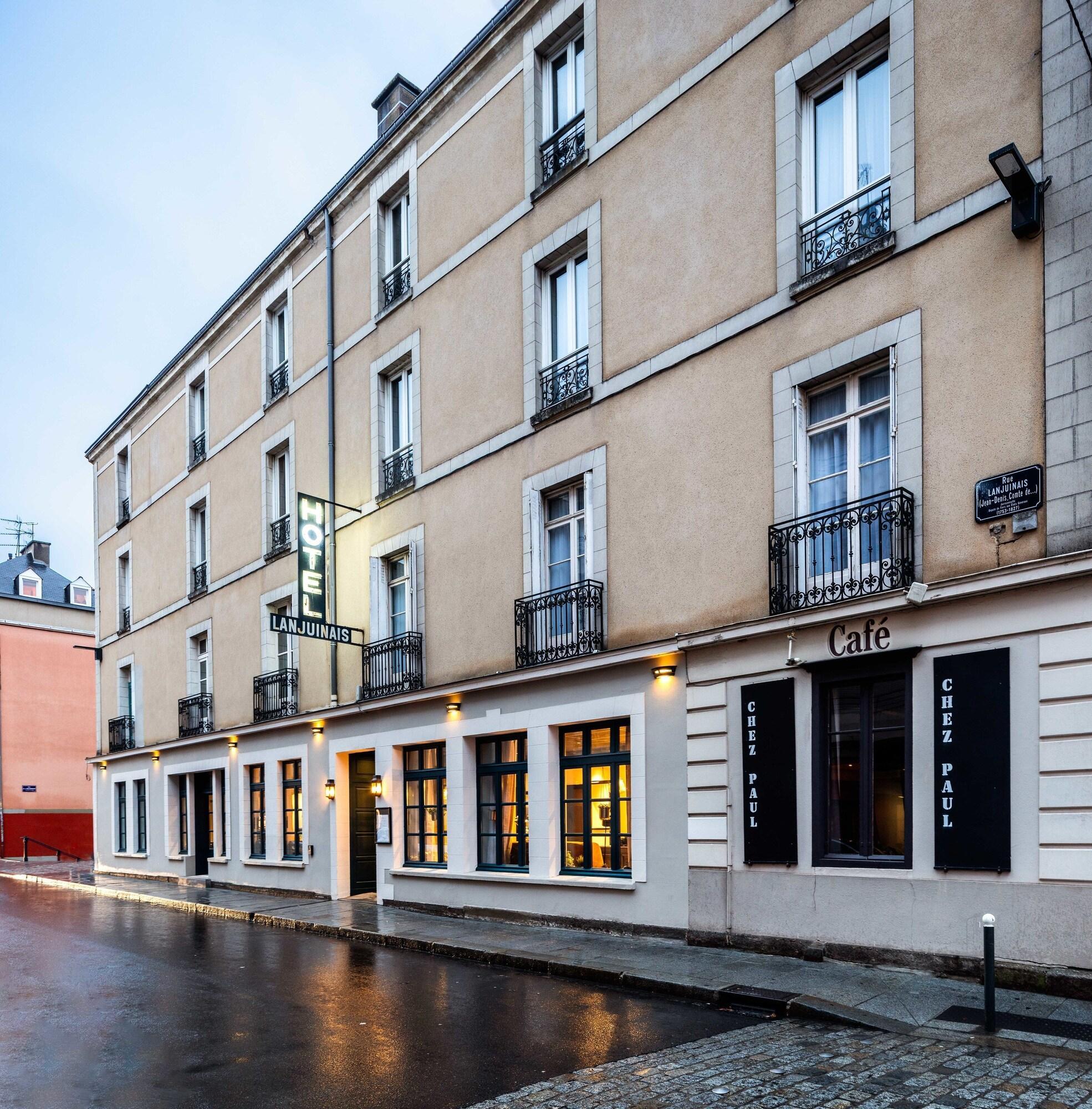 Hotel Lanjuinais Rennes Kültér fotó